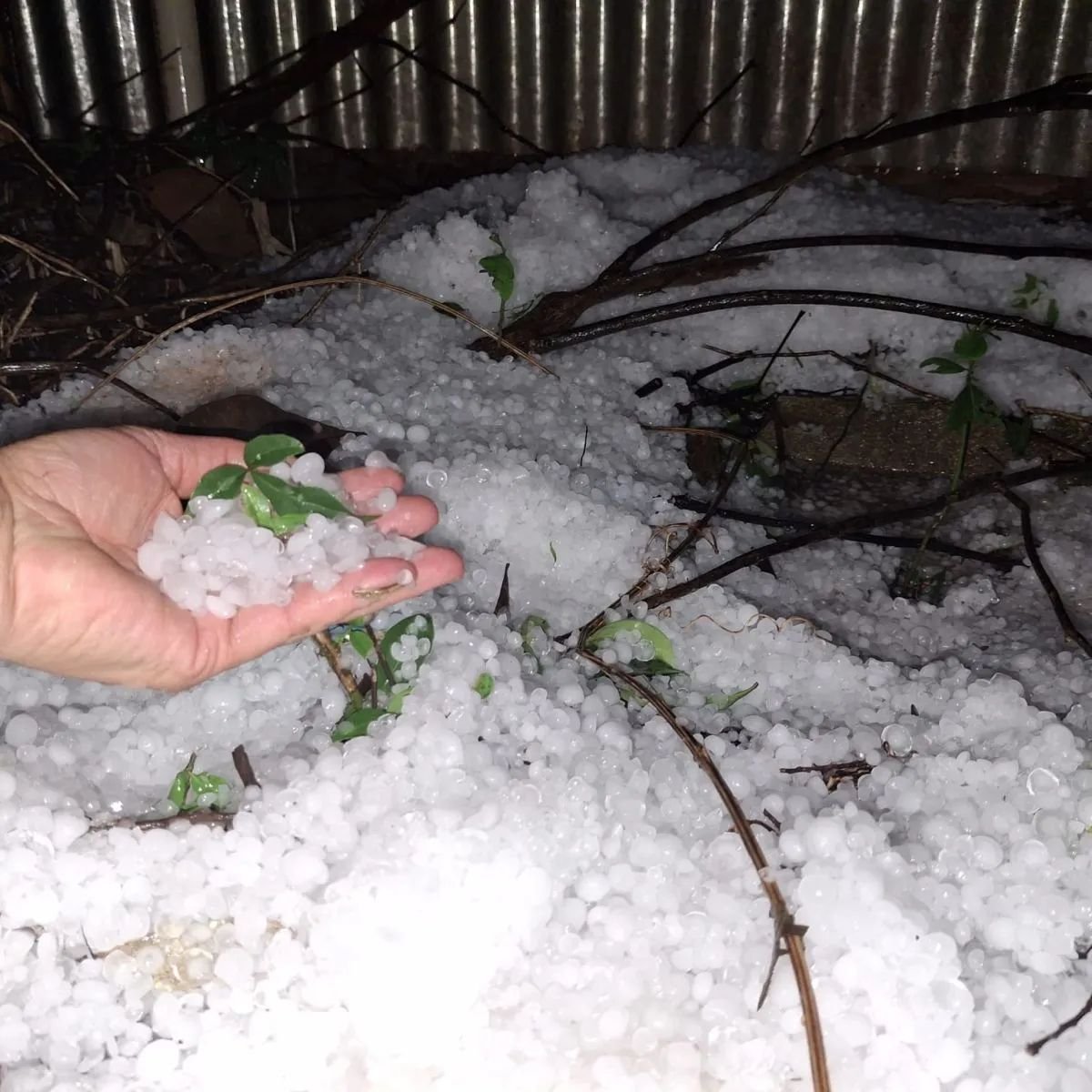 Intensa granizada atinge Campo Grande, San Pedro e outras localidades de Misiones