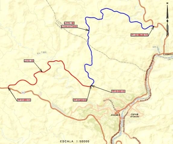 Contorno Viário de Joaçaba recebe R$ 72,2 milhões para construção de 9,9 km