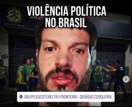 Jovem relata agressão após comemorar vitória de Lula em Dionísio Cerqueira