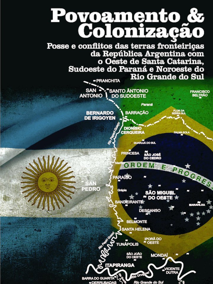 Capa do livro Povoamento & Colonização
